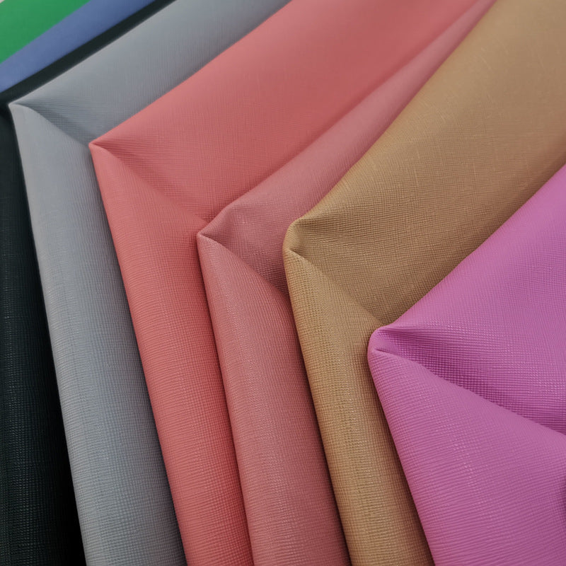 Home Cross Grain Artificial Leather Fabrics