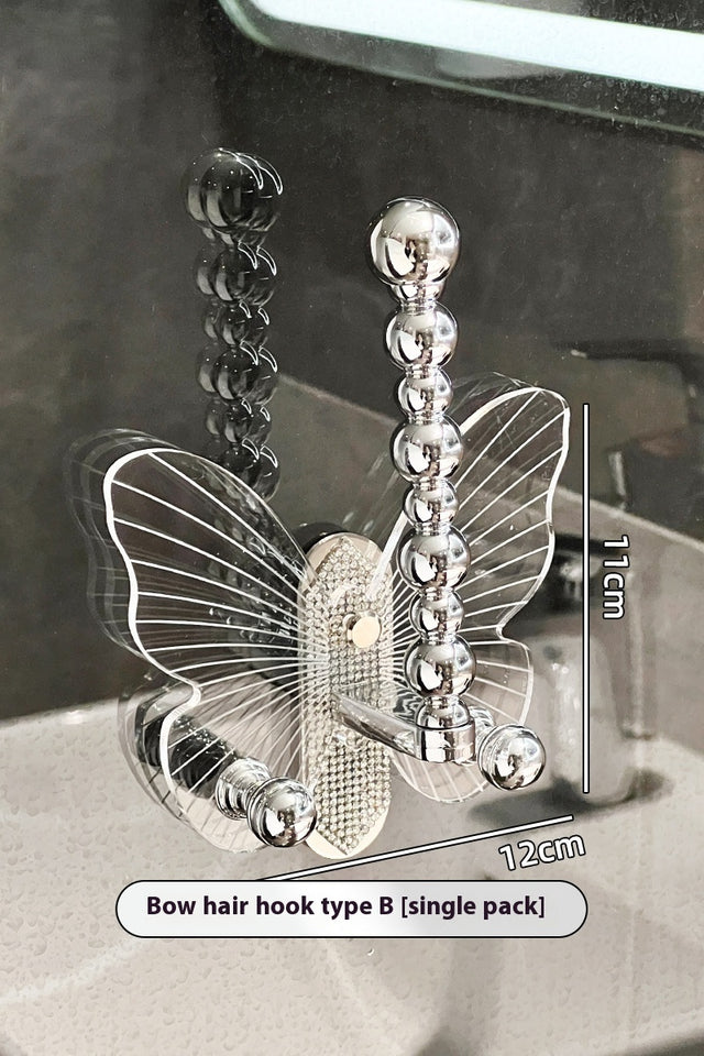 Hair Band Hair Ring Hook Light Luxury Bathroom Fantastic Wall Mounted Accessories