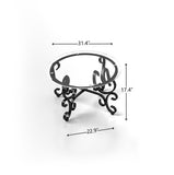 3 Piece Tempered Glass Surface Coffee Table Set, Decor Coffee Table Round End Side Table With Sturdy Construction For Living Room
