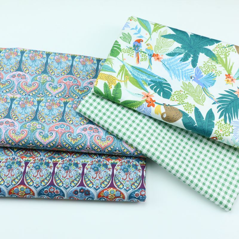 Classical Pattern Printed Cloth Cotton Home Textile Fabric
