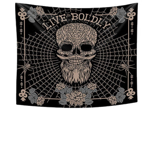 Skull Home Improvement Room Decor Tapestry