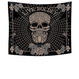 Skull Home Improvement Room Decor Tapestry
